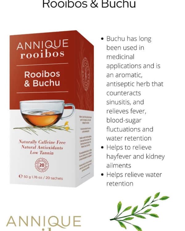 Rooibos & Buchu Tea (Bladder & Kidney) 50g Annique Rooibos