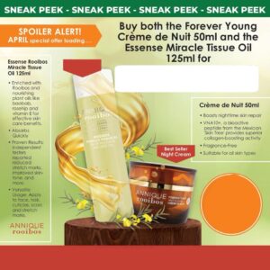 Tissue Oil and Night Cream ( Creme de Nuit ) COMBO