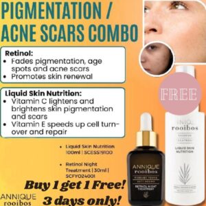 Retinol Night treatment with FREE liquid skin nutrition